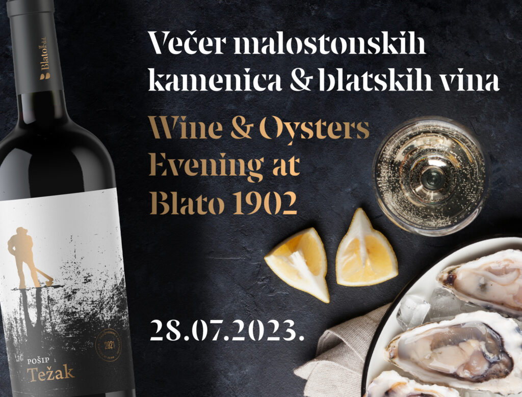 VEČER MALOSTONSKIH KAMENICA & BLATSKIH VINA